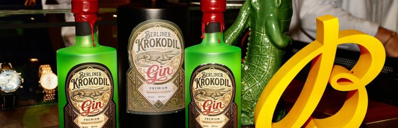 BERLINER KROKODIL GIN @BREITLING BOUTIQUE BERLIN-MITTE