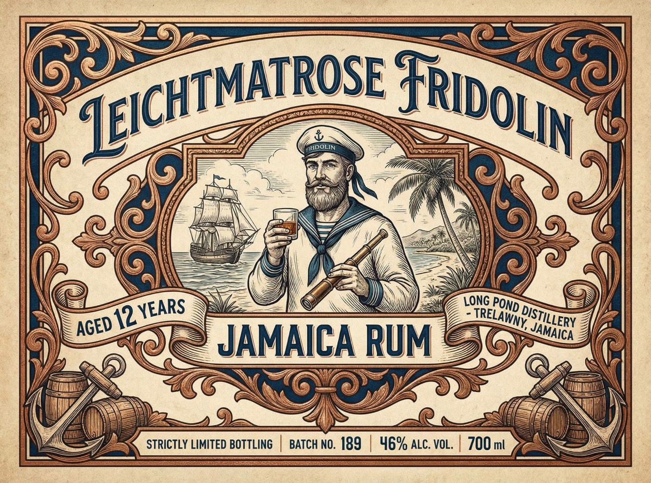 LEICHTMATROSE FRIDOLIN - JAMAICA RUM