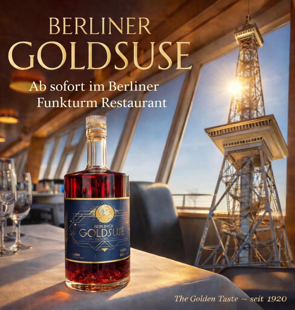 BERLINER GOLDSUSE
100 Jahre Berliner Funkturm