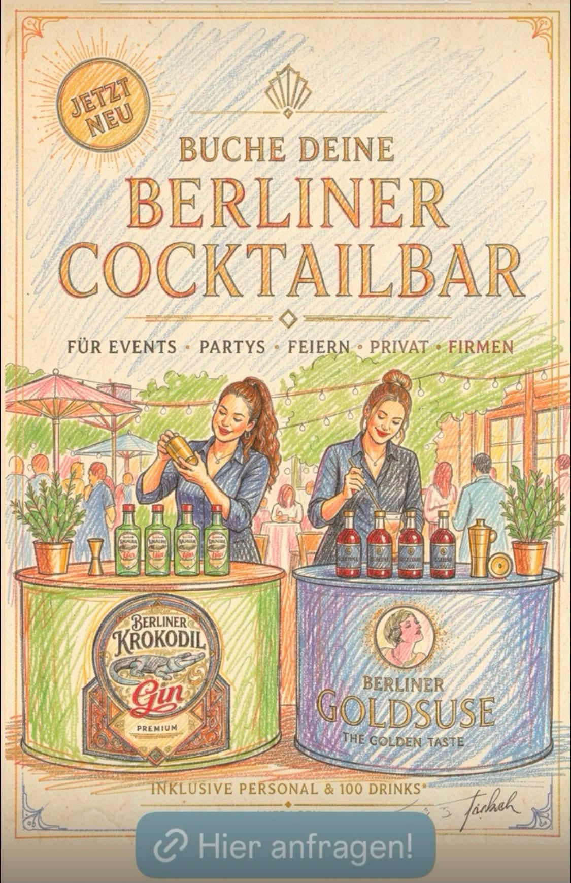 BERLINER COCKTAIL-BAR MIETEN!
